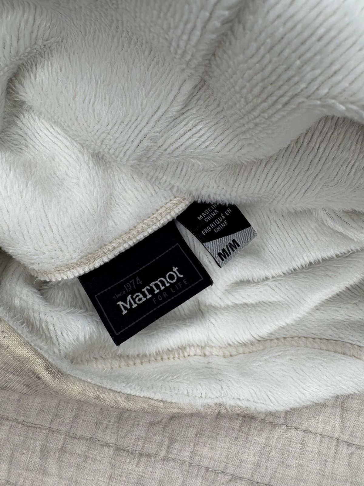 Marmot Streetwear Marmot Tashi Hooded Fleece Lined Sweatshirt Size Medium Grailed