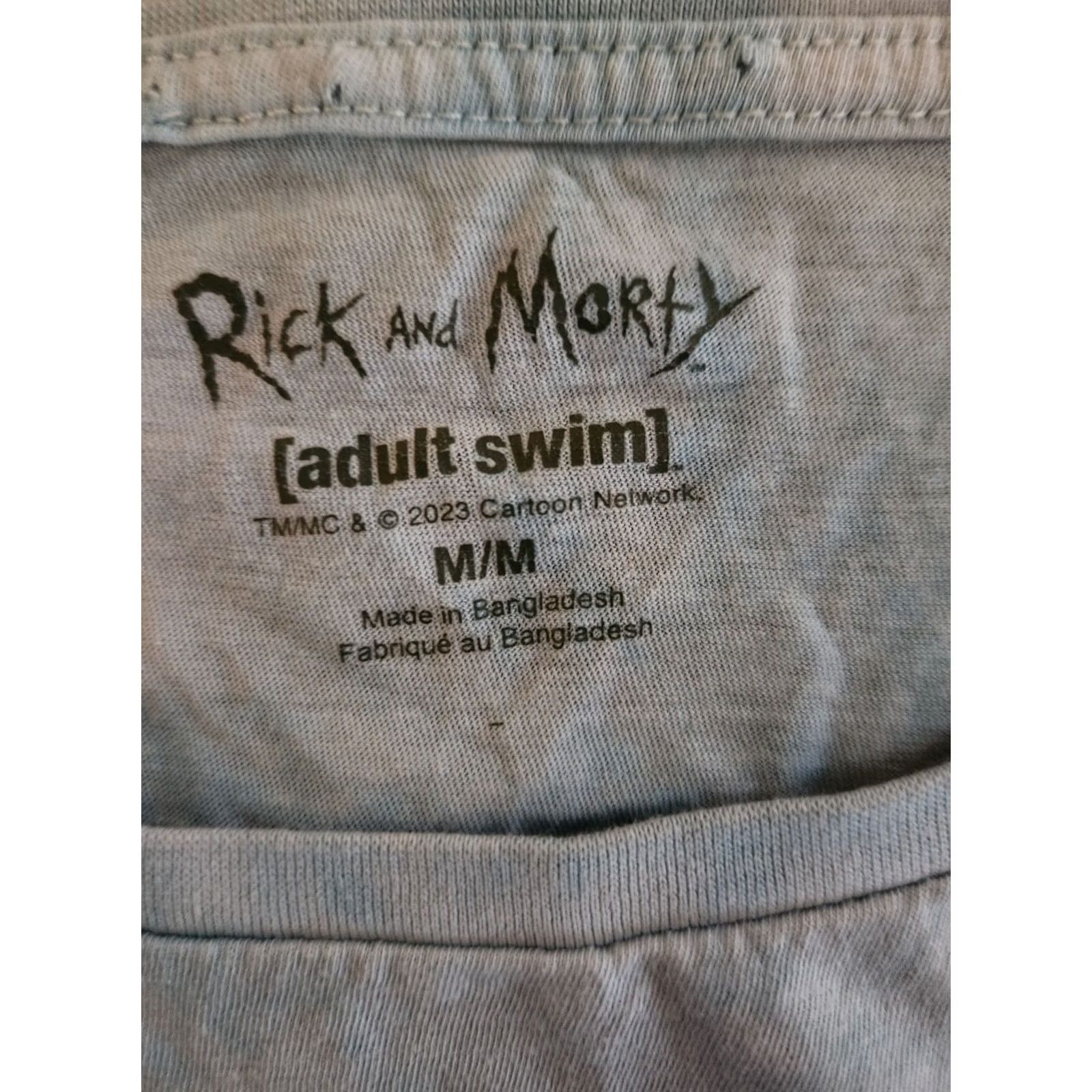Vintage Rick And Morty Falling Portals Blue Tie Dye T Shirt Size Medium Size US M / EU 48-50 / 2 - 2 Thumbnail