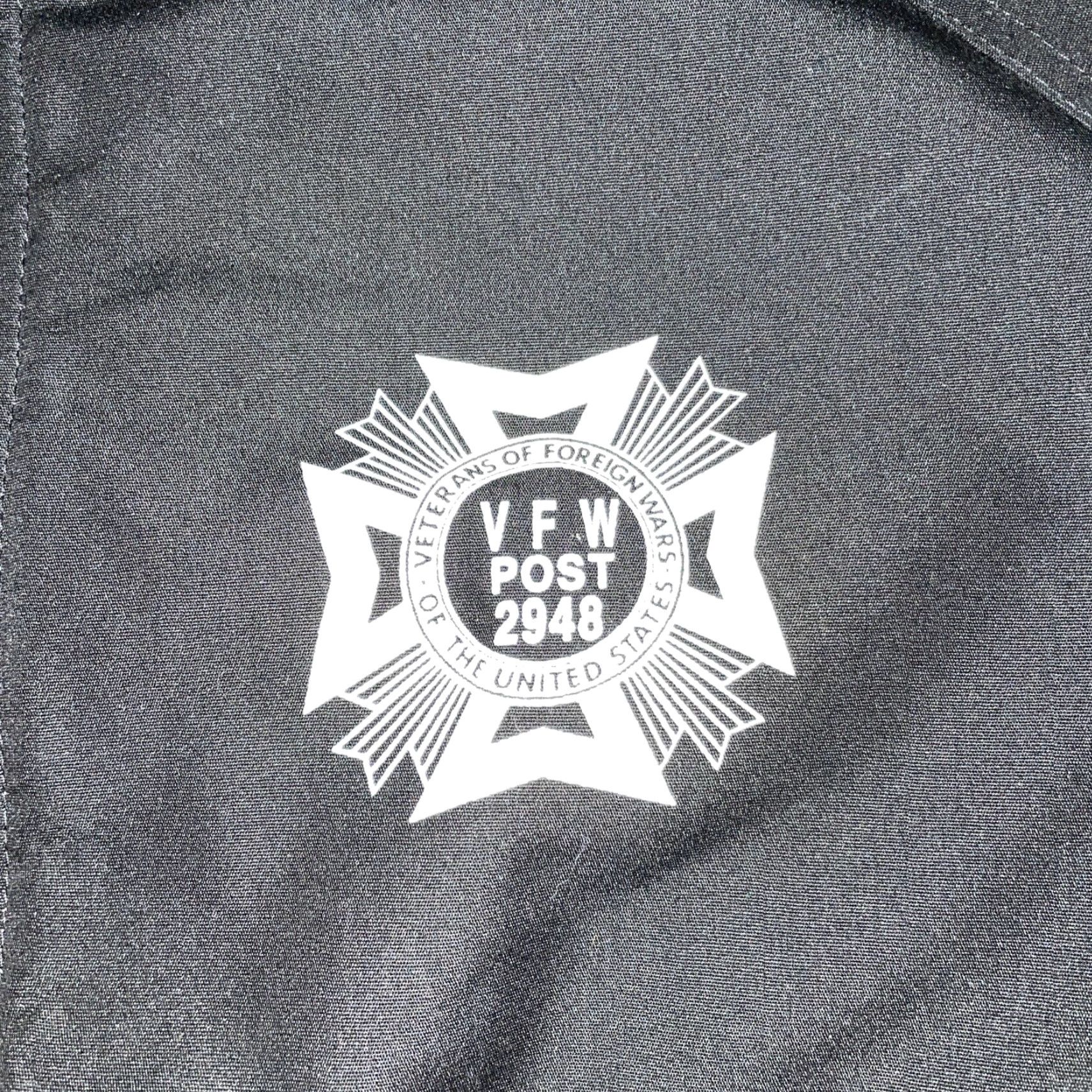 Vintage VINTAGE VFW Sportsmaster black fleece lined jacket Mens XXL Regular 2XL Polyester Fleece Lined Jacket Black Men Size US XXL / EU 58 / 5 - 3 Thumbnail