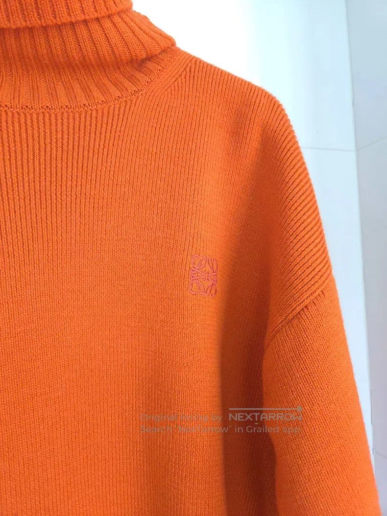 Loewe Loewe Orange logo embroidered sweater Size S / US 4 / IT 40 - 7 Thumbnail