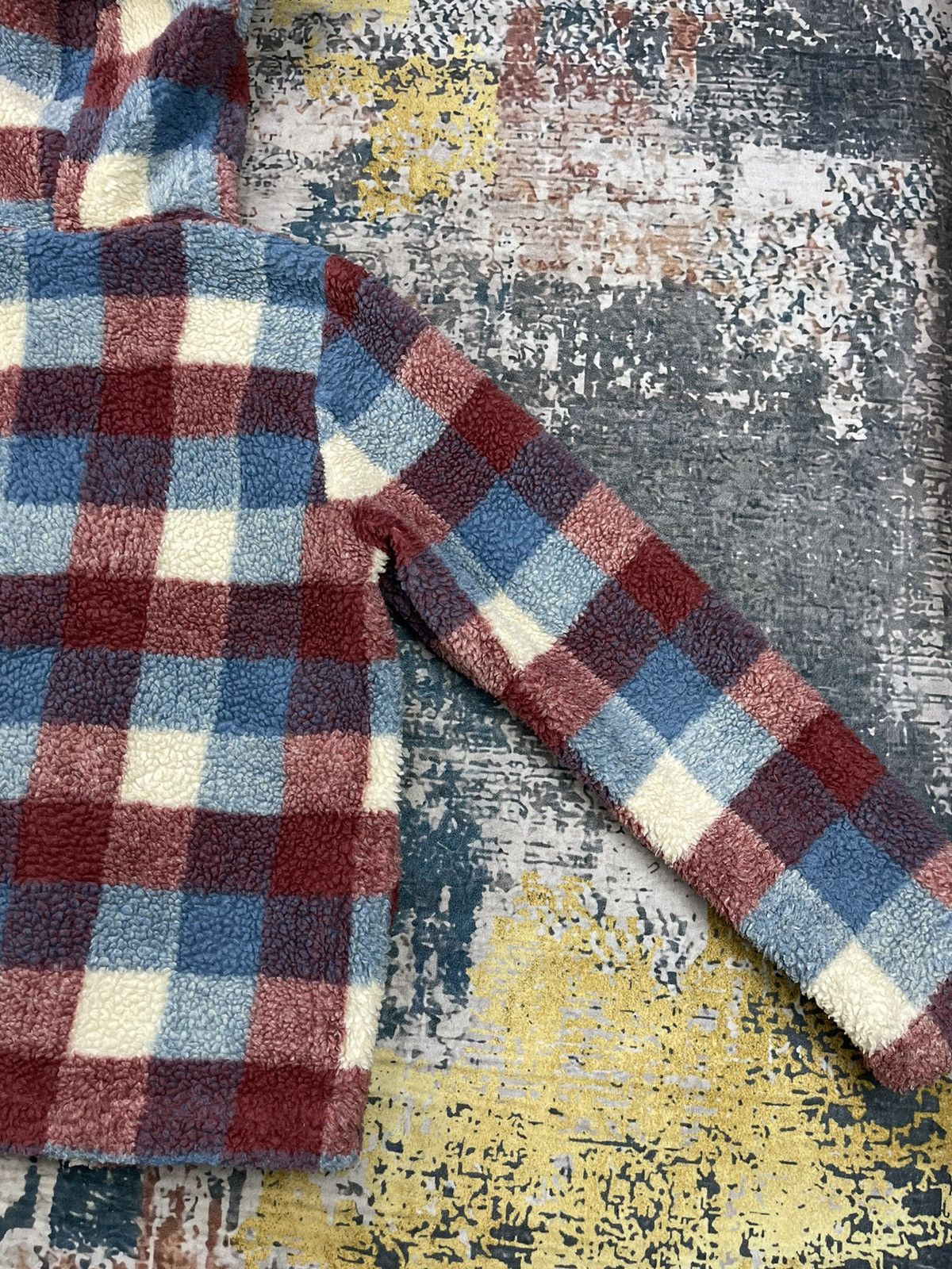 Ne-Net Issey Miyake Ne-Net Kitten Ear Plaid Zipper Hoodie Size XS / US 0-2 / IT 36-38 - 8 Thumbnail