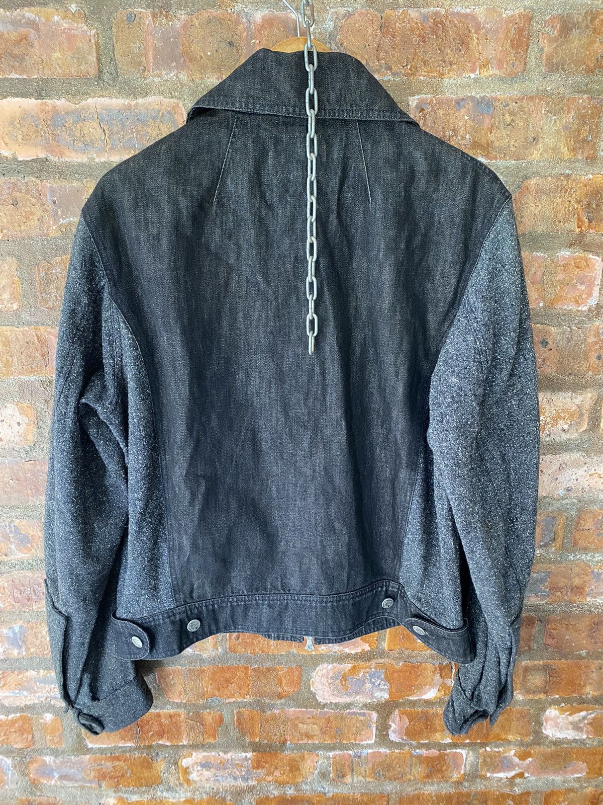 Vivienne Westwood 🔥🔥1990s Hybrid denim wool Jacket Size US L / EU 52-54 / 3 - 14 Thumbnail