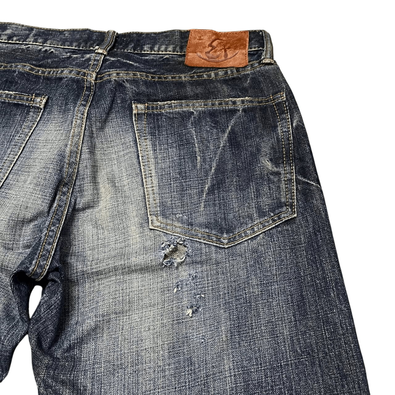 Eternal Vintage Eternal Japan Distressed Denim Jeans Size US 31 - 16 Thumbnail