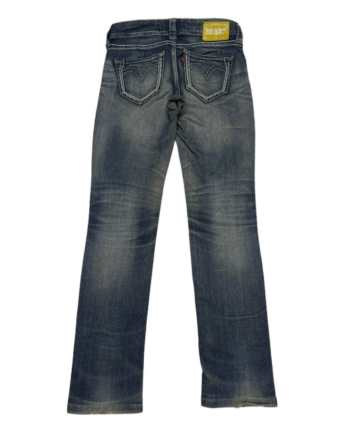 Levi's Vintage Clothing VINTAGE LEVIS DISTRESSED DENIM SKINNY JEANS Size 26" / US 2 / IT 38 - 6 Thumbnail