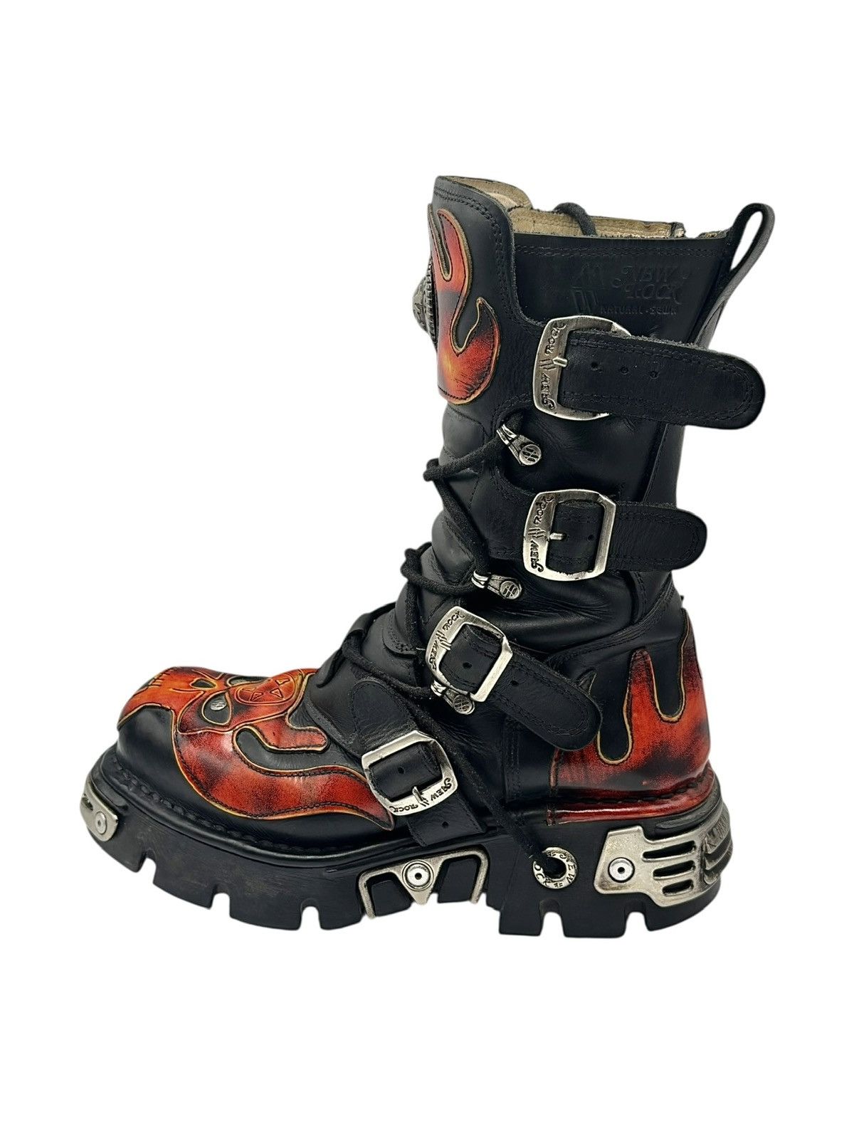 New Rock Vintage New Rock flame reactor boots Size 41 Size US 11 / IT 41 - 7 Thumbnail