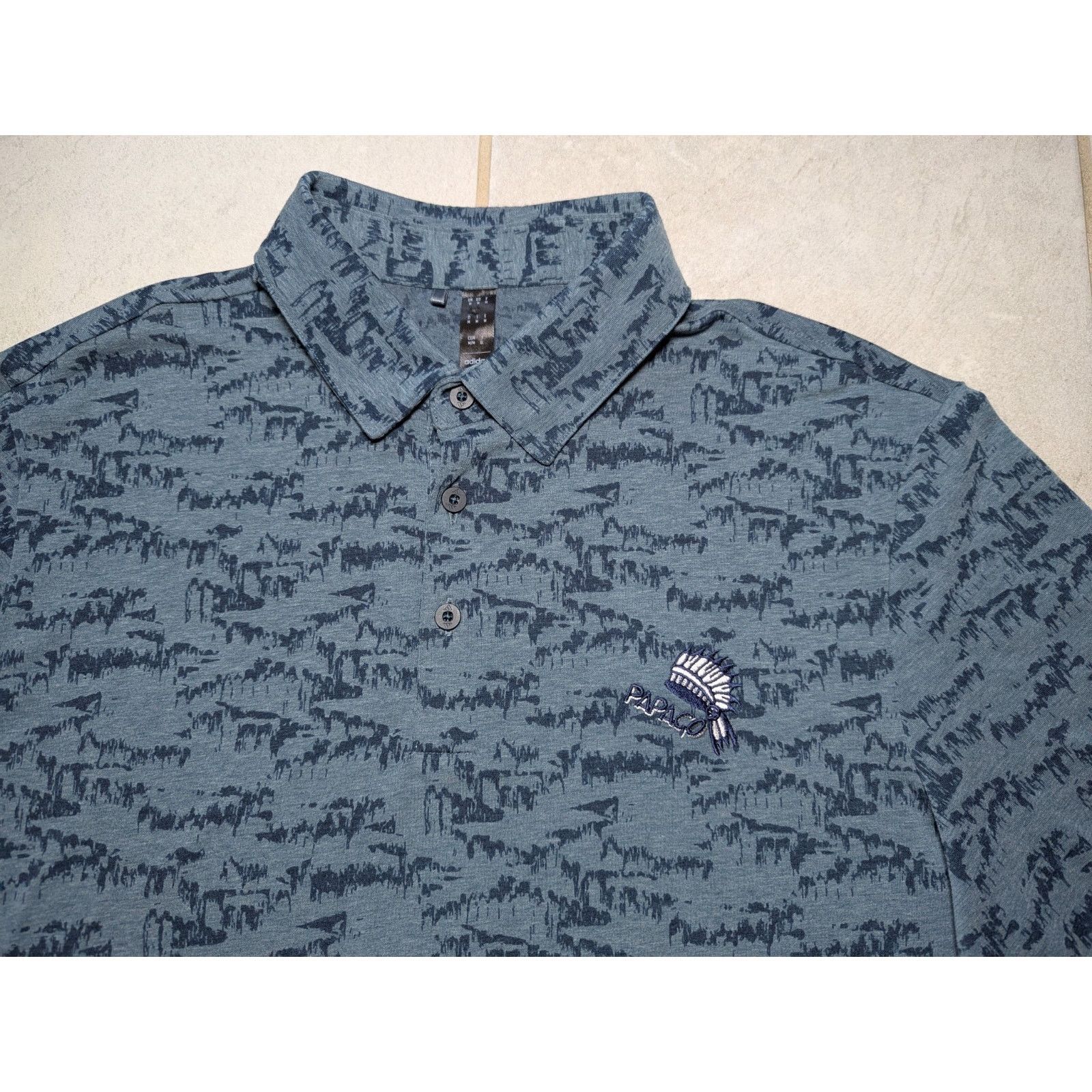 Adidas Adidas Men's Medium Golf Polo Shirt Papago Chest Logo Size US M / EU 48-50 / 2 - 1 Thumbnail