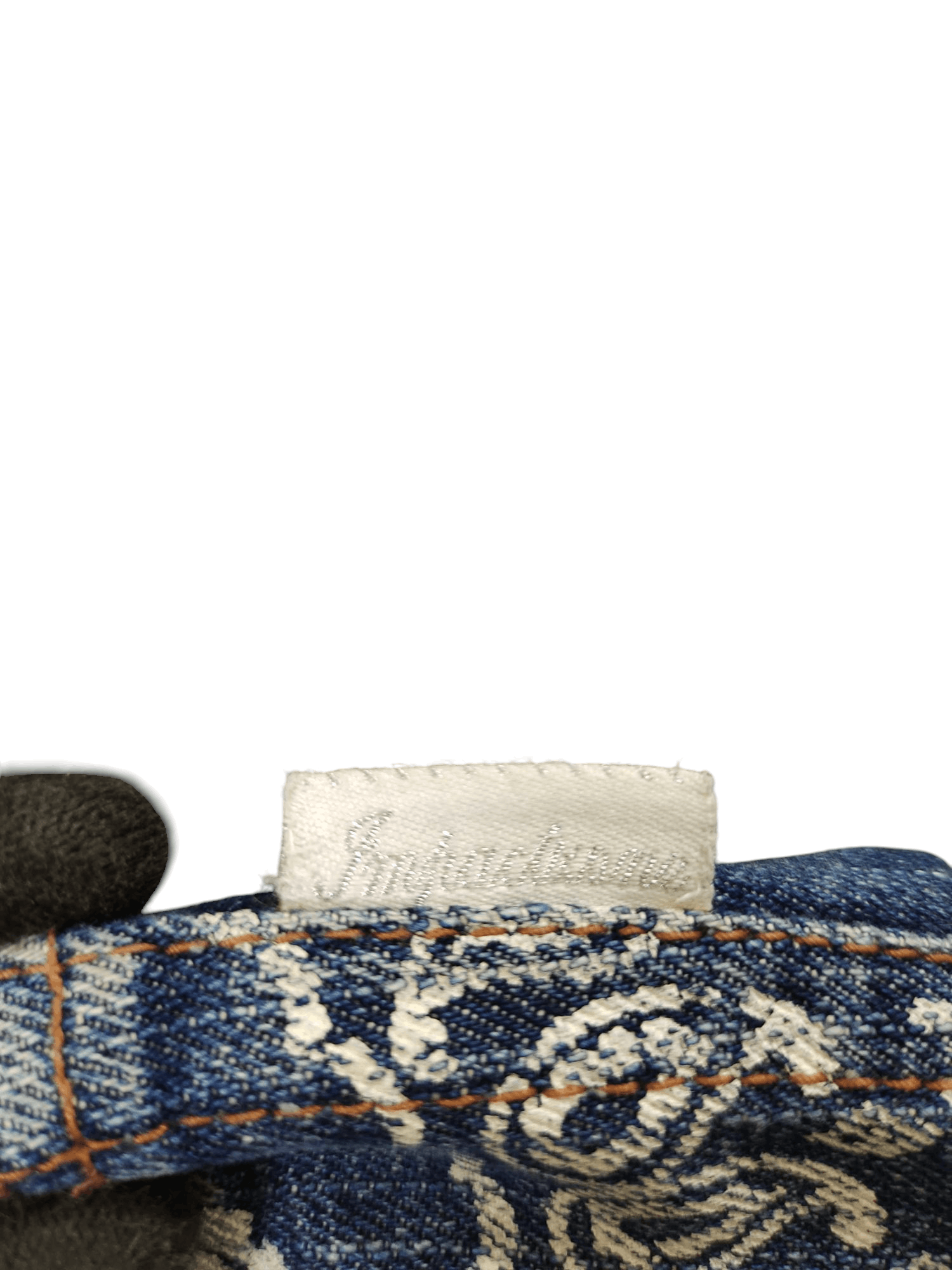 Comme des Garcons × Undercover Vintage Y2k Impactxone Japan Tribal Paisley Pocket Jeans Size US 33 - 13 Thumbnail