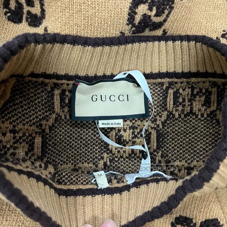 Gucci Gucci Brown old-fashioned full-print skirt Size 42" / US 20 - 4 Thumbnail