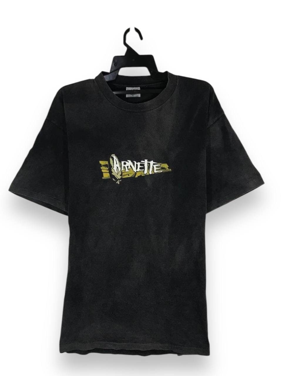 Vintage vintage 90s arnette skate tshirt skateboard rodney mullen Size US XL / EU 56 / 4 - 1 Thumbnail