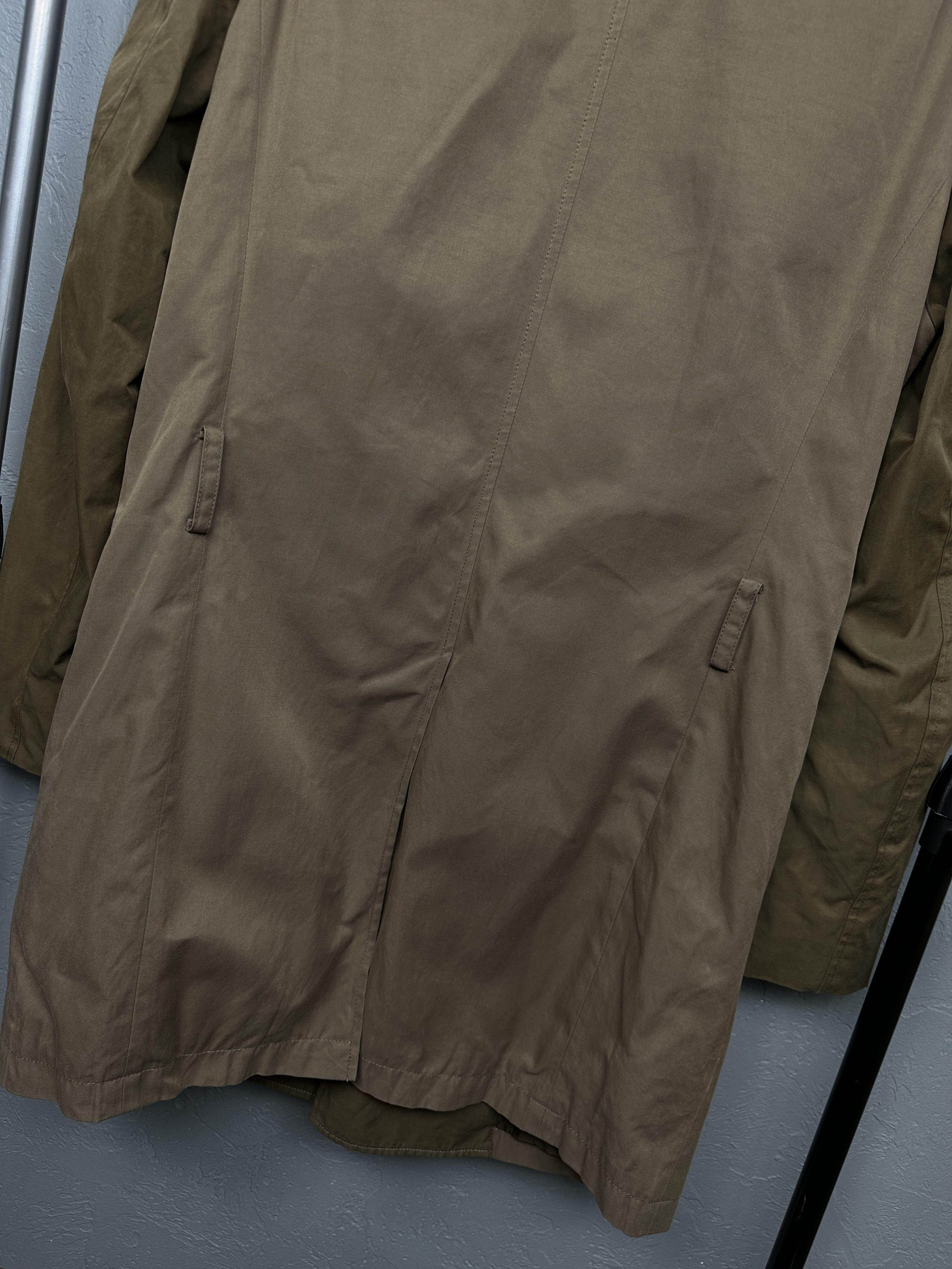 Allsaints Allsaints Mens Payne Mac Trench Coat Jacket Size US S / EU 44-46 / 1 - 6 Thumbnail
