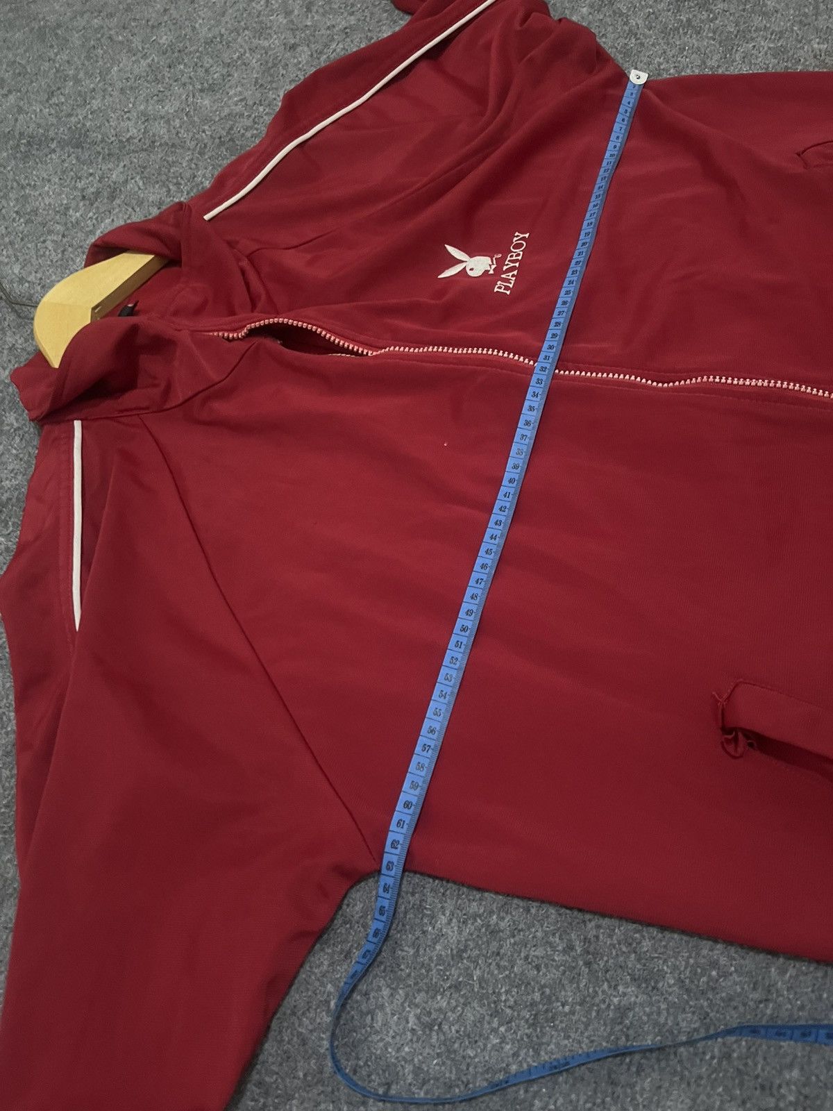 Playboy Vintage 90s Playboy Red Jacket Size US L / EU 52-54 / 3 - 6 Thumbnail
