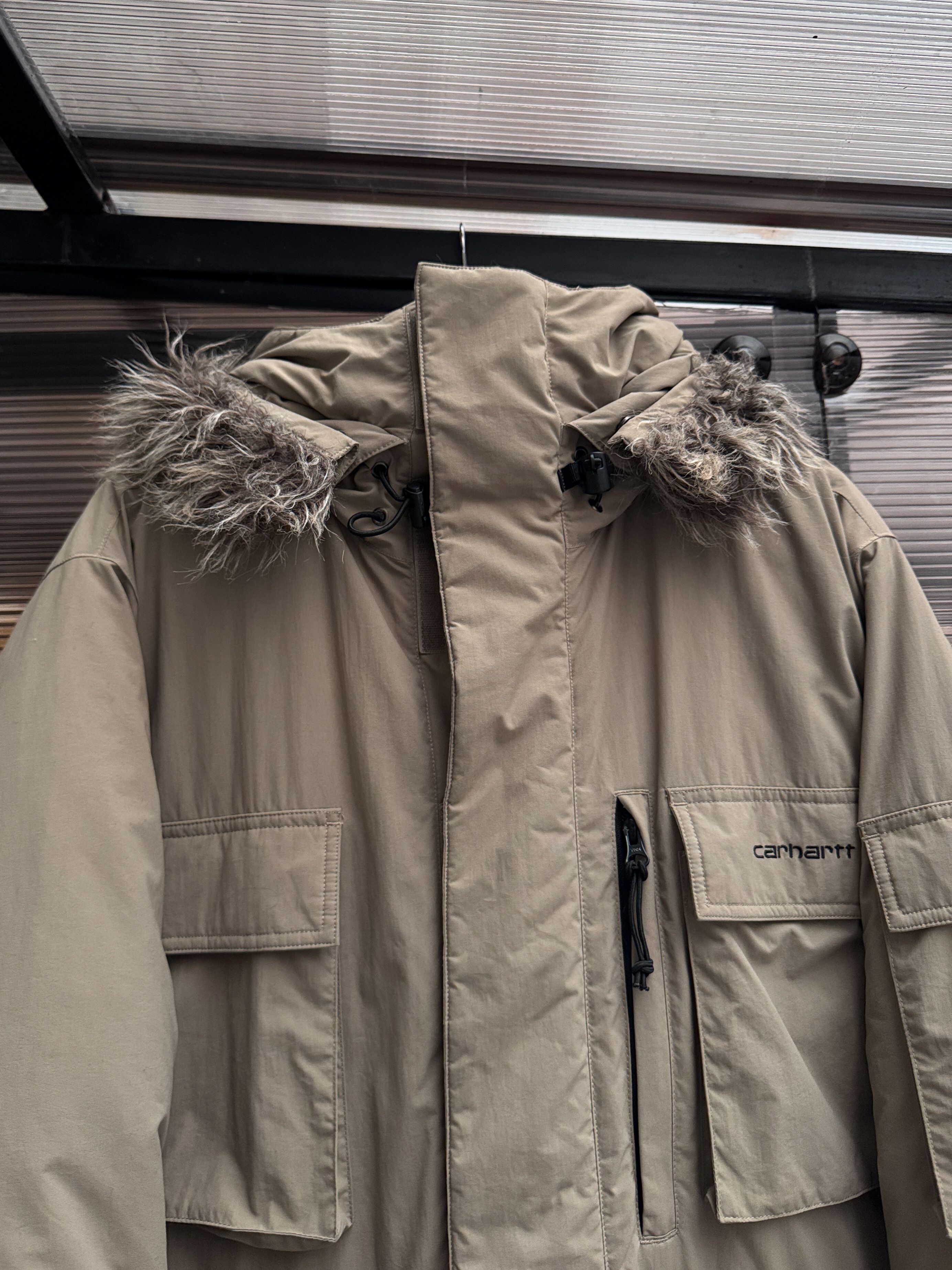 Carhartt Carhartt Puffer Beige Parka Jacket Size US M / EU 48-50 / 2 - 5 Thumbnail