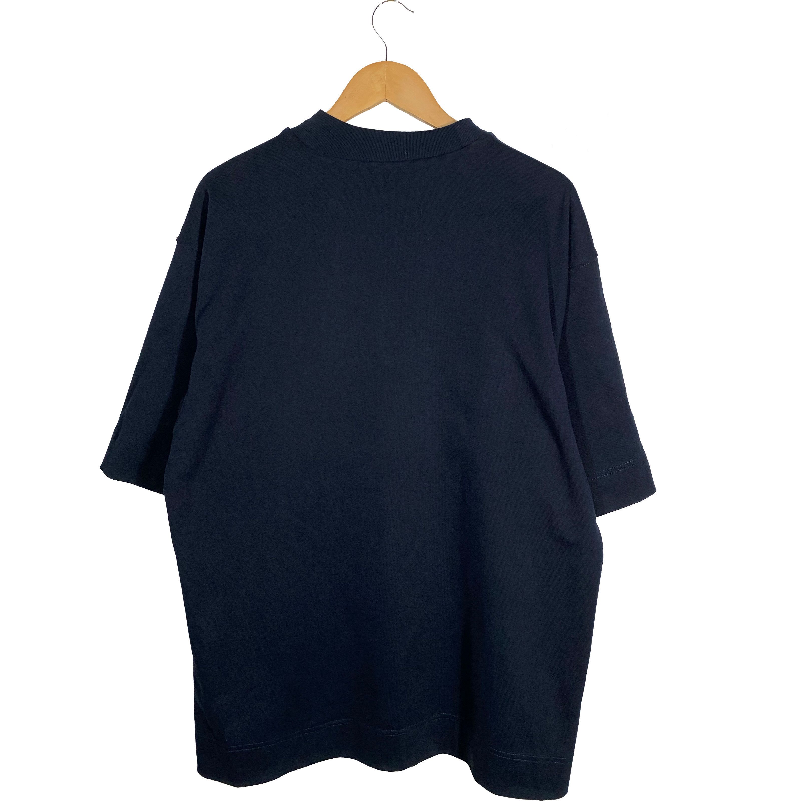 WE11DONE WE11DONE Black And Navy Reversible Gig T-shirt Size US XL / EU 56 / 4 - 4 Thumbnail