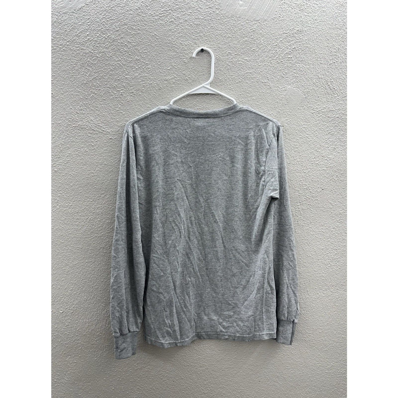 Fruit Of The Loom Fruit of the Loom Long Sleeve T-Shirt Gray Penn State Logo Size Small Unisex Adults Crew Neck 90s Sports University Logo Shirt Size US S / EU 44-46 / 1 - 7 Thumbnail