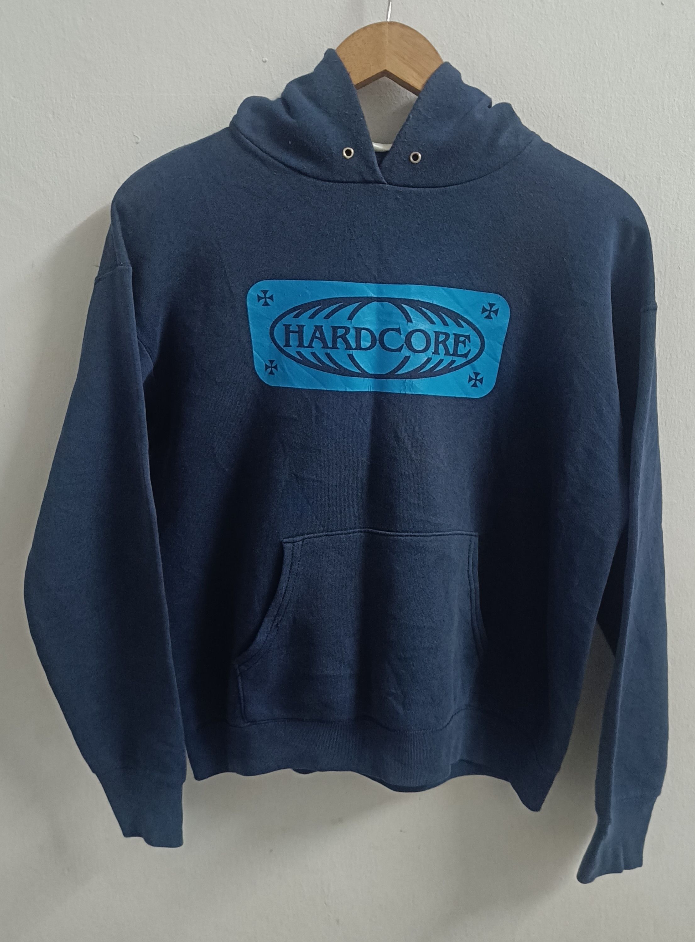 Vintage 🔥🔥Rare Vintage 90s Hardcore Hoodie Size M / US 6-8 / IT 42-44 - 1 Thumbnail