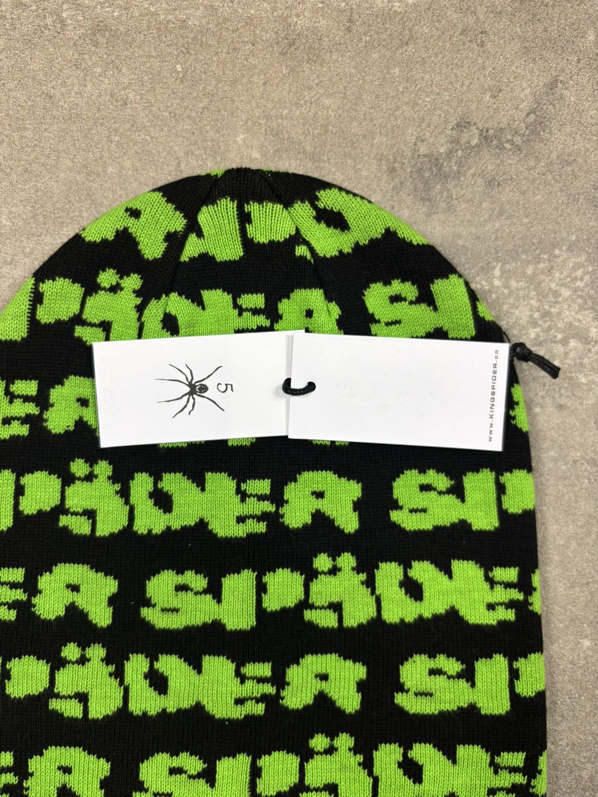 Sp5der Sp5der Fuzzy Logo Skull Size ONE SIZE - 3 Thumbnail