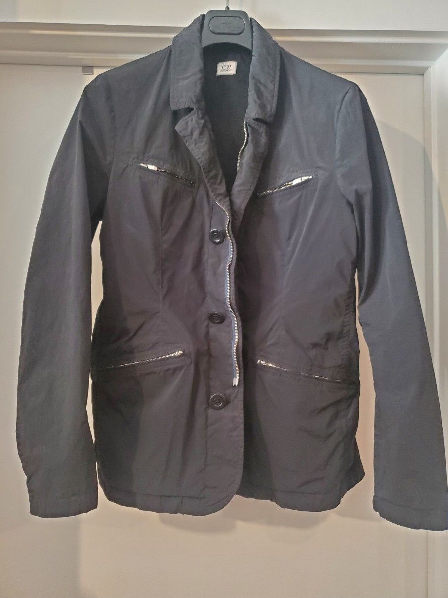 C.P. Company CP Company Rare Black 4 Zip pocket Jacket Sz 50 Size US M / EU 48-50 / 2 - 1 Thumbnail