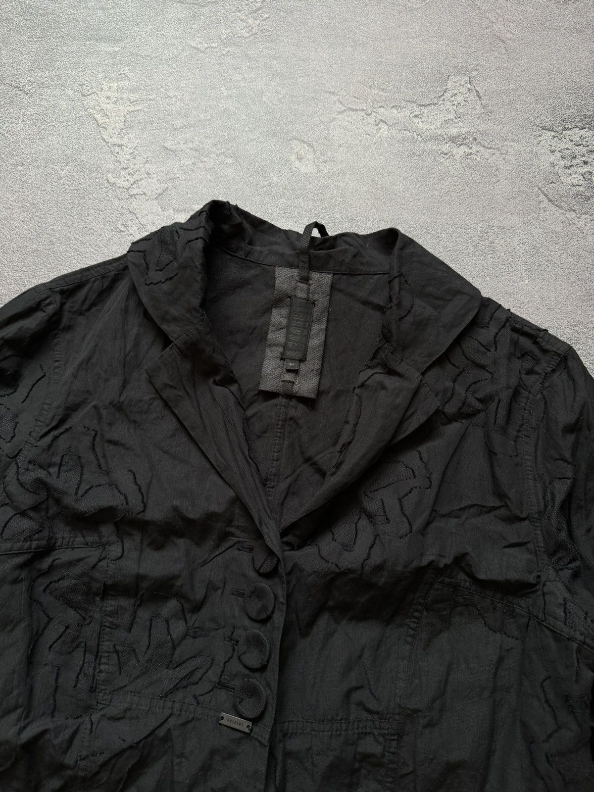 Vintage Absolut by zebra Germany 1size blazer jacket printed 00s Size S / US 4 / IT 40 - 8 Thumbnail