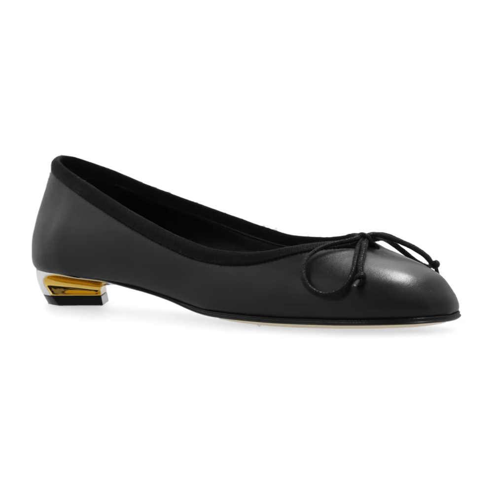 Alexander McQueen o1s22i1n1024 Armadillo Ballet Flats in Black Size US 8 / IT 38 - 4 Thumbnail