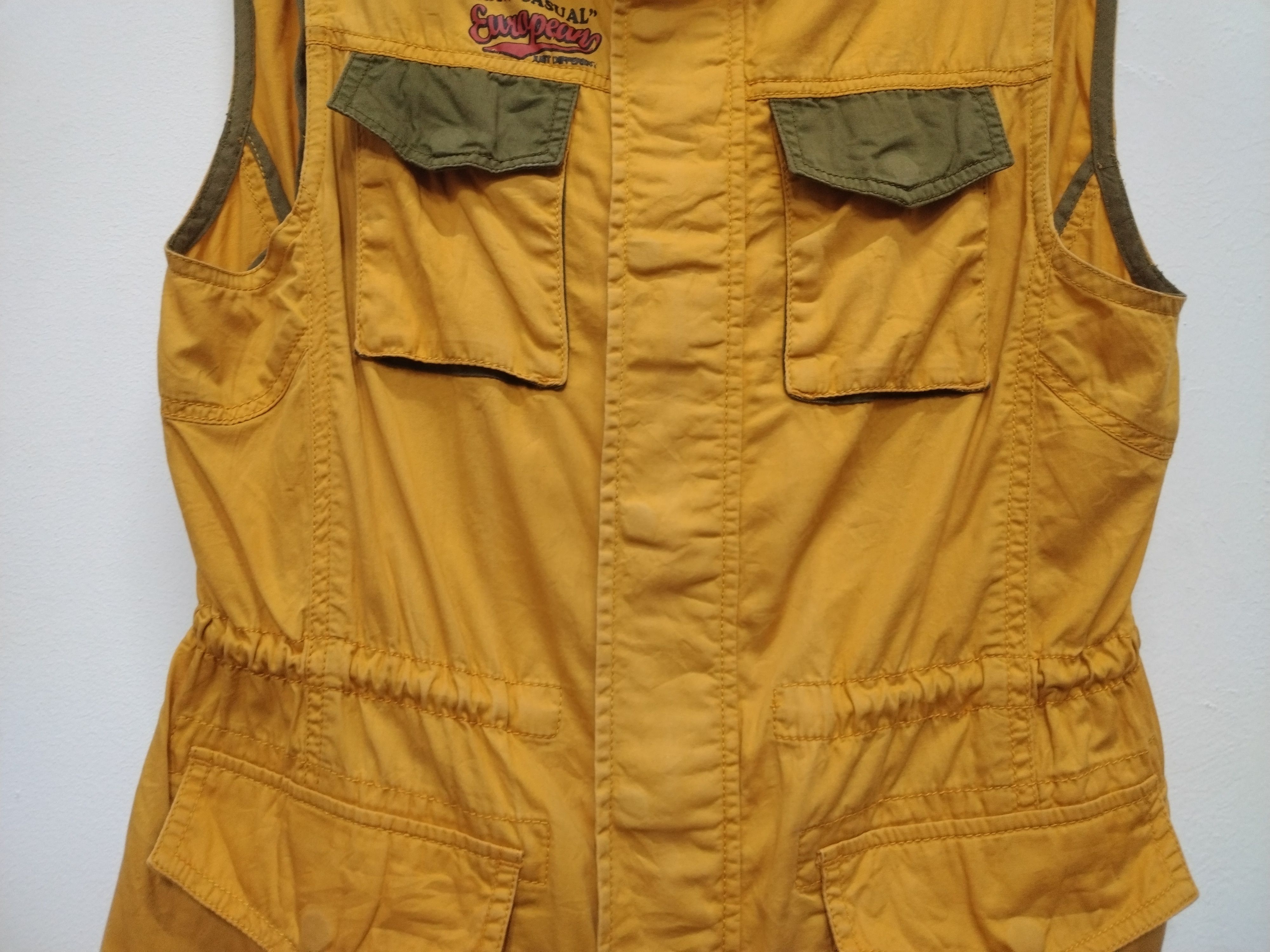 Vintage NICE DESIGN UTILITY EUROPEAN RAW CASUAL VEST HOODIE Size US M / EU 48-50 / 2 - 5 Thumbnail