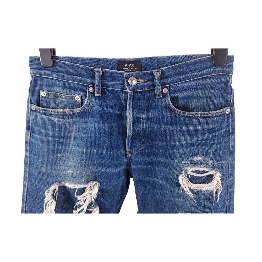 A.P.C. A.P.C. New Standard Japanese Slim Leg Denim Jeans 29 Mens Size US 29 - 2 Thumbnail