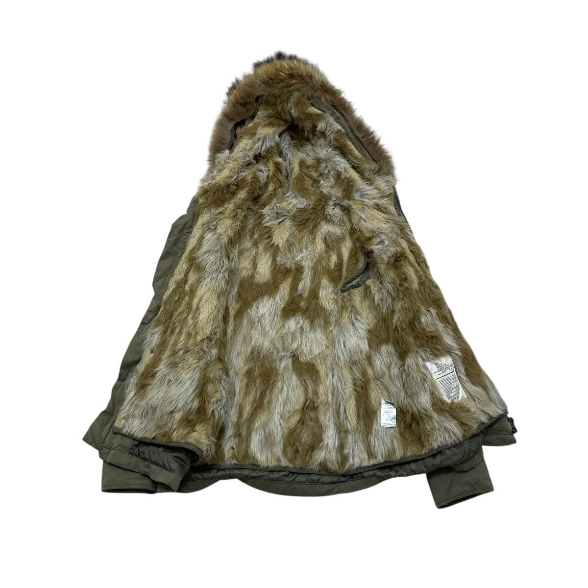 Le Grande Bleu (L.G.B.) 💥Vintage Japanese Brand Moussy Parka Faux Fur Jacket Size M / US 6-8 / IT 42-44 - 4 Thumbnail