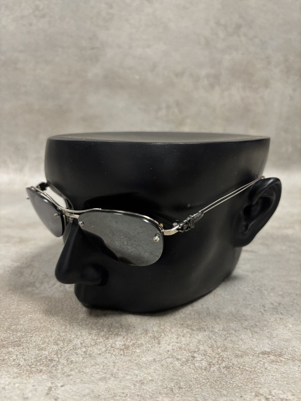 Chrome Hearts Chrome Hearts Drag pipe IV 2002 Sunglasses Size ONE SIZE - 1 Thumbnail