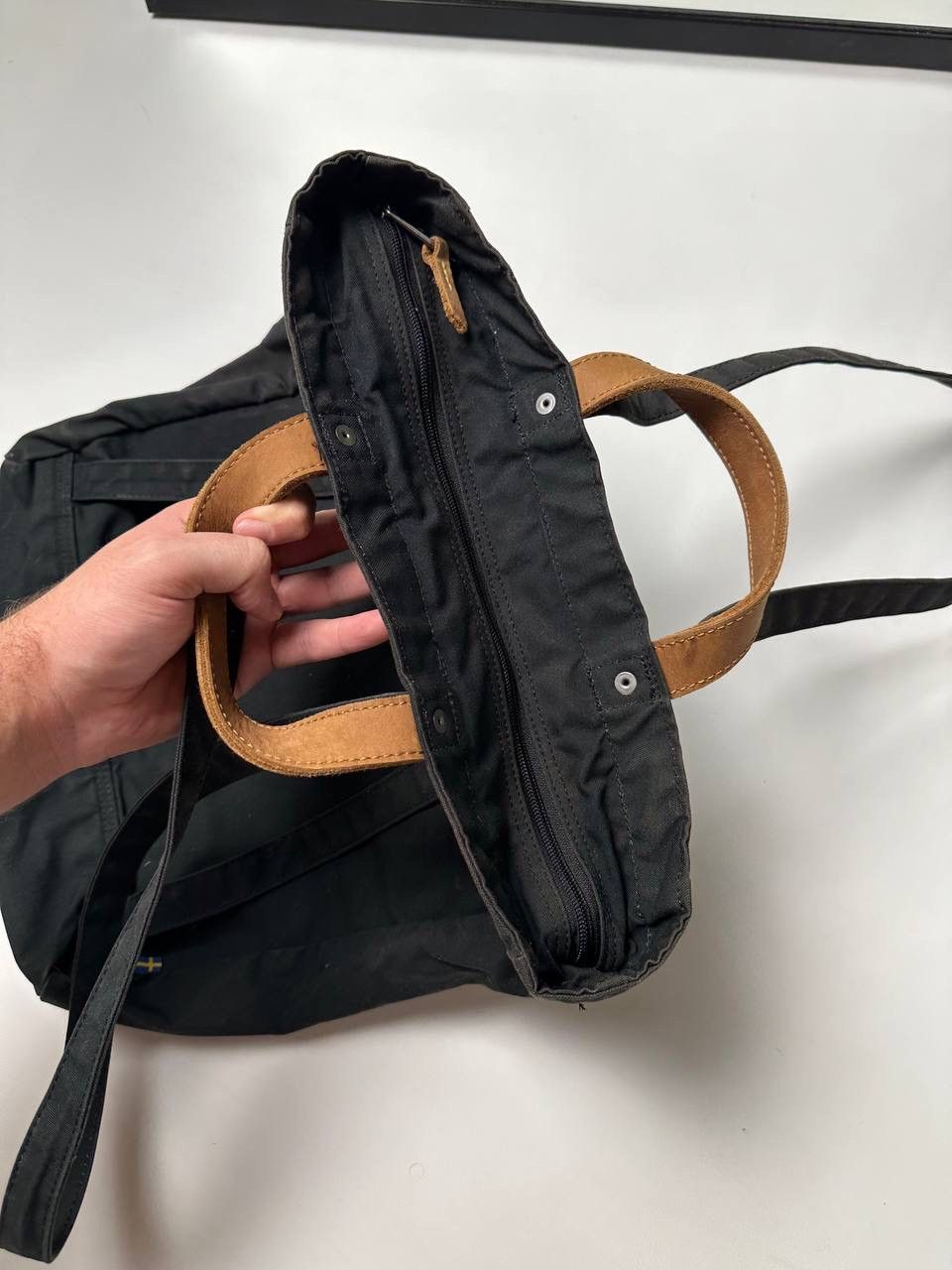 Fjallraven WAXED🔥 Fjallraven Totepack Vintage G-1000 Tote Bag Backpack Size ONE SIZE - 13 Thumbnail