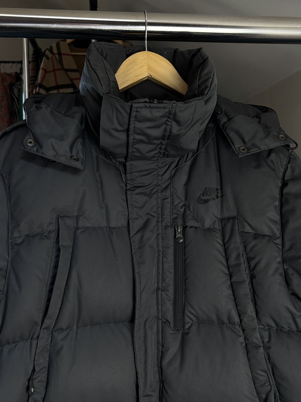 Nike 00s Nike Down Puffer Jacket Vintage Size US M / EU 48-50 / 2 - 6 Thumbnail