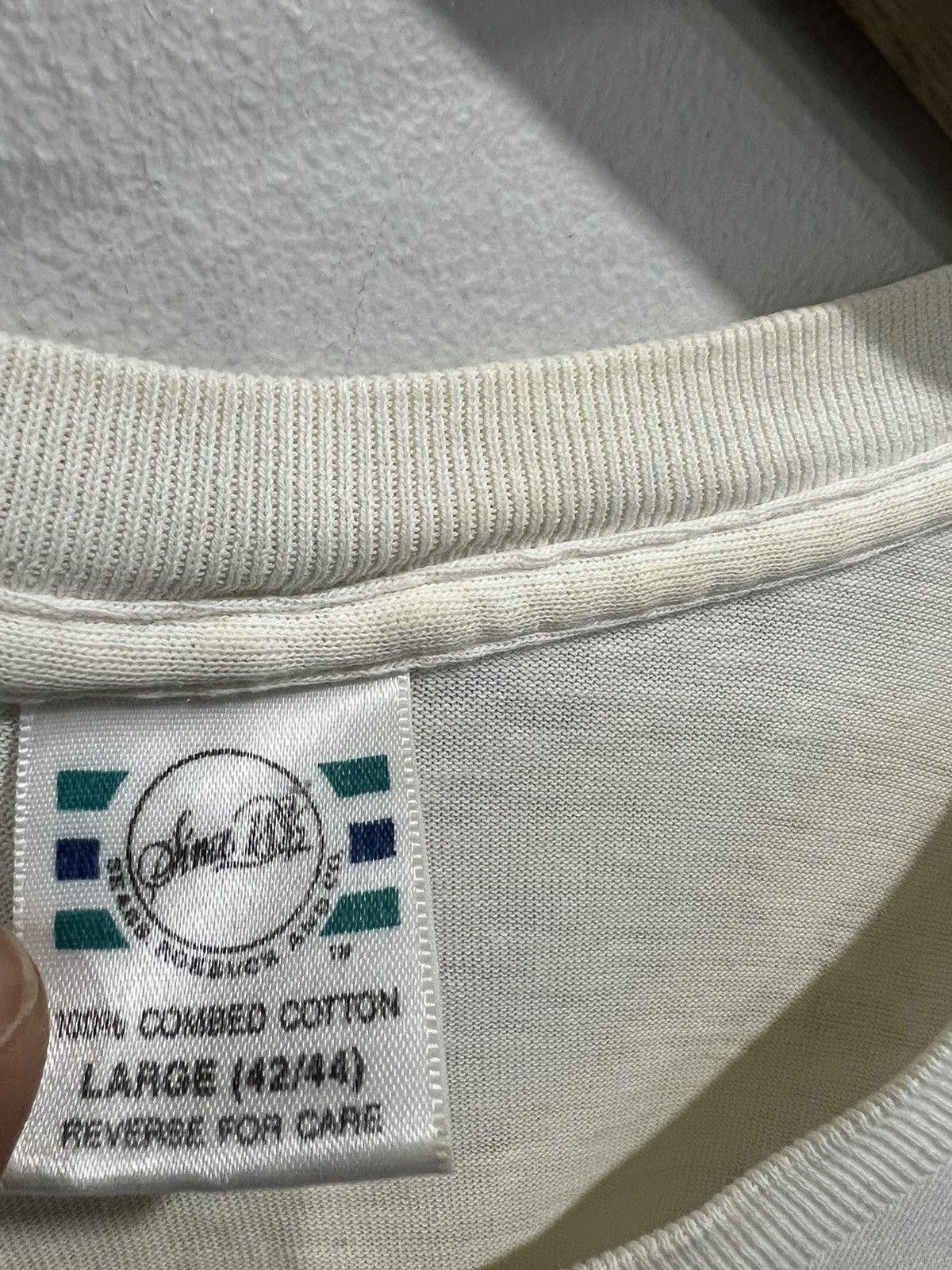 Vintage Vintage Single Stitched Blank Tee Shirt white Size US L / EU 52-54 / 3 - 4 Thumbnail