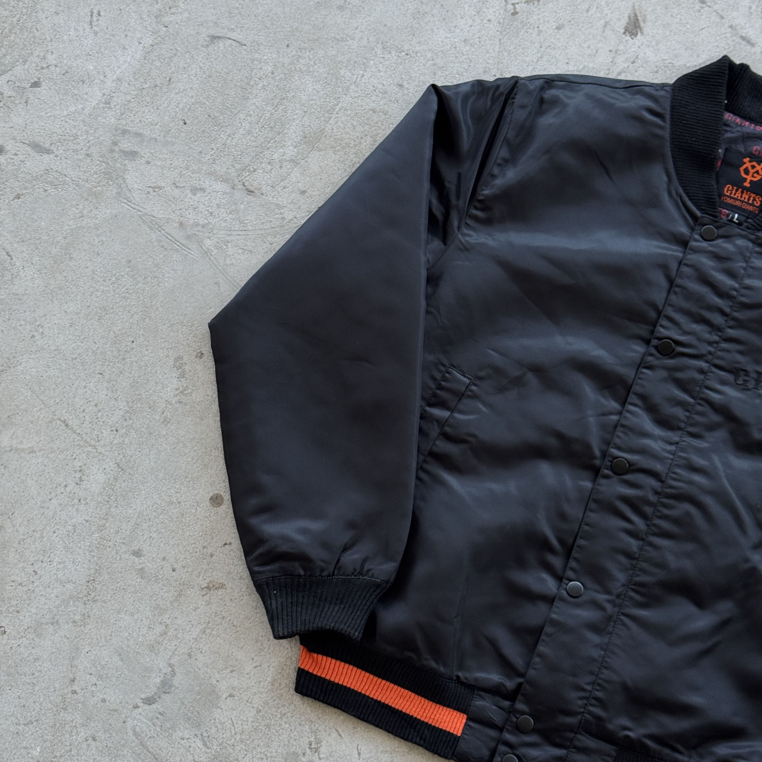 Giant Vintage Yomiuri Giants Japanese Baseball Bomber Jacket Size US L / EU 52-54 / 3 - 3 Thumbnail