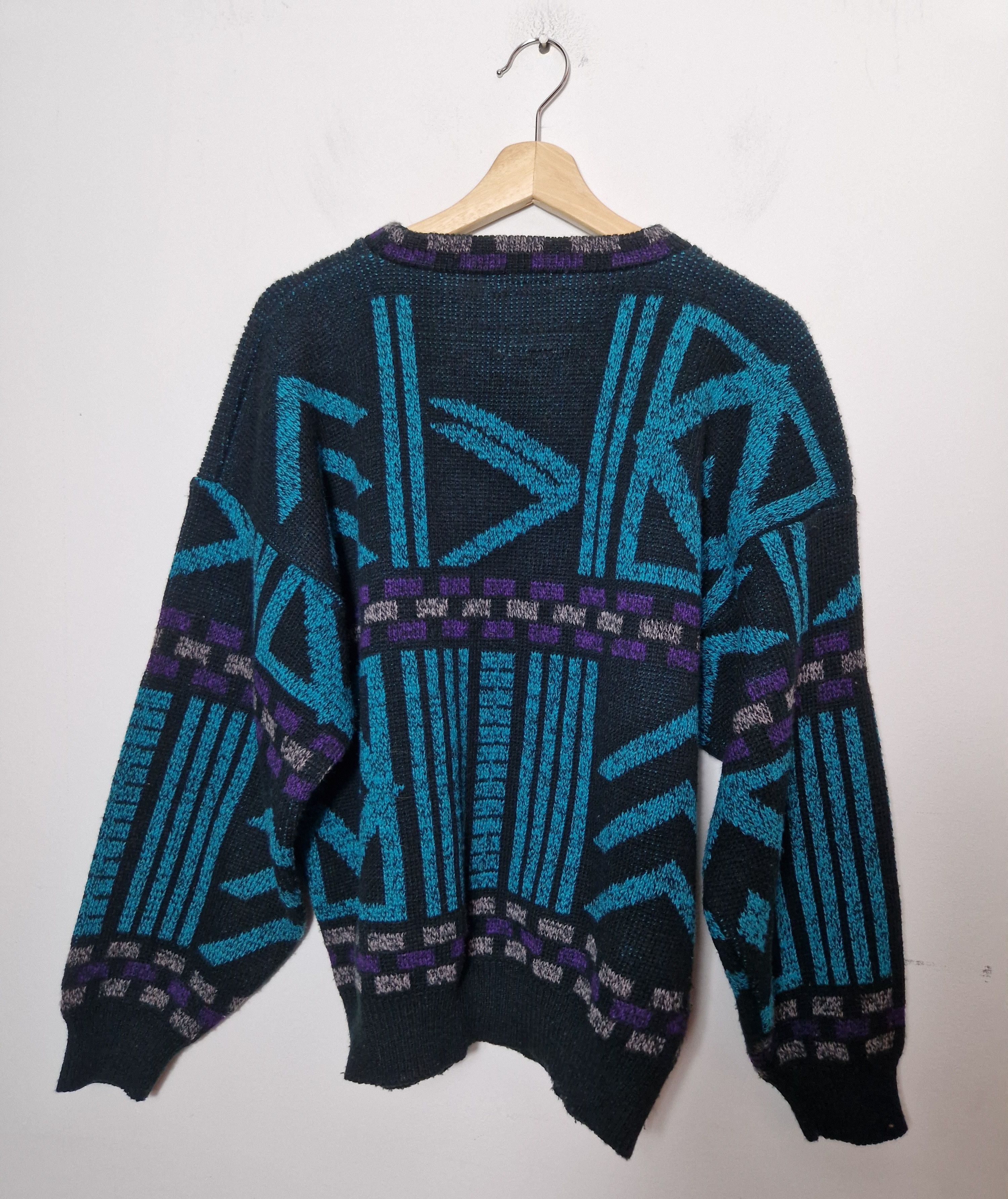 Japanese Brand × Vintage vintage sweater Size US XL / EU 56 / 4 - 4 Thumbnail