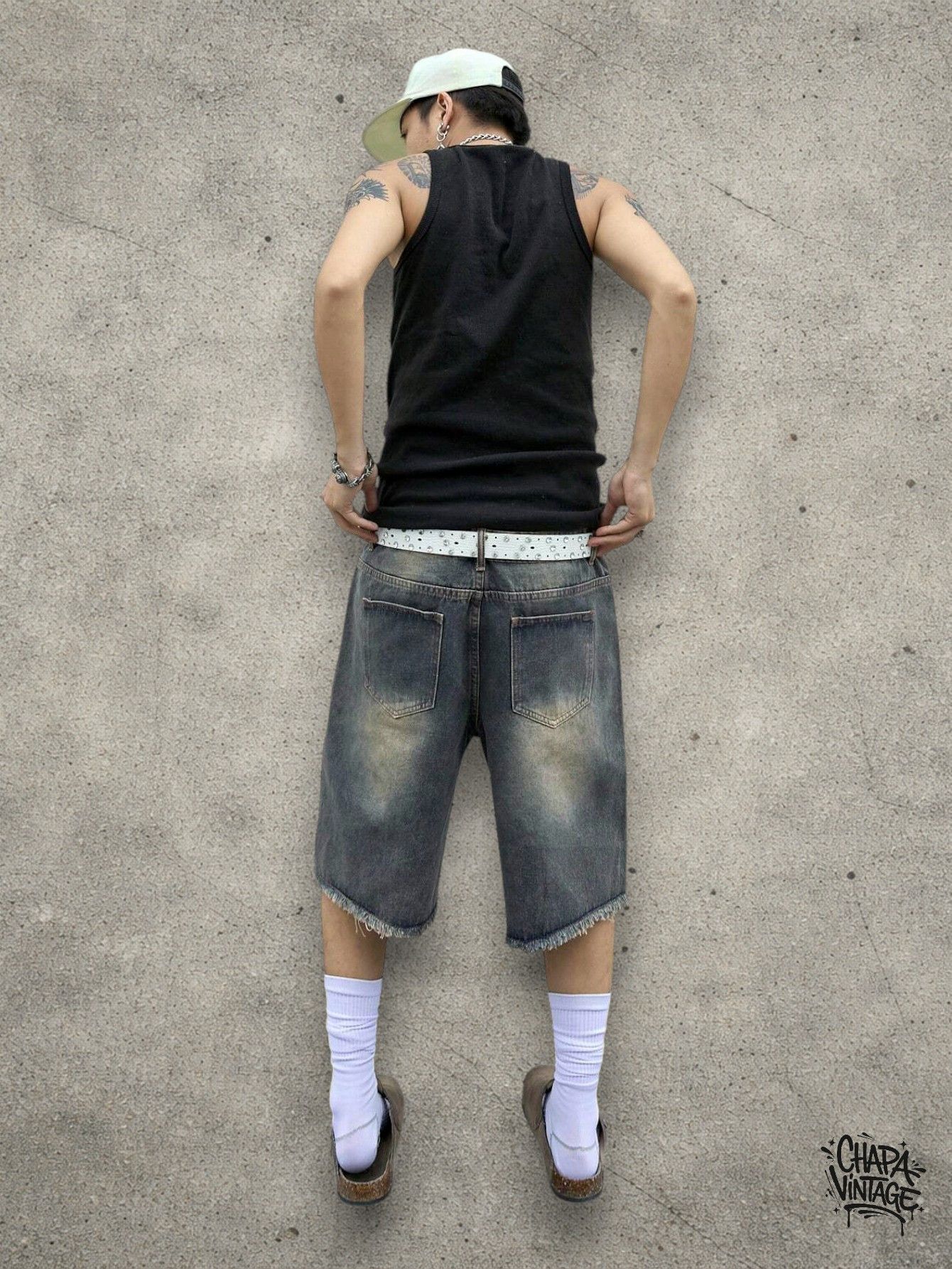 Jean Washed shorts Size US 32 / EU 48 - 3 Thumbnail