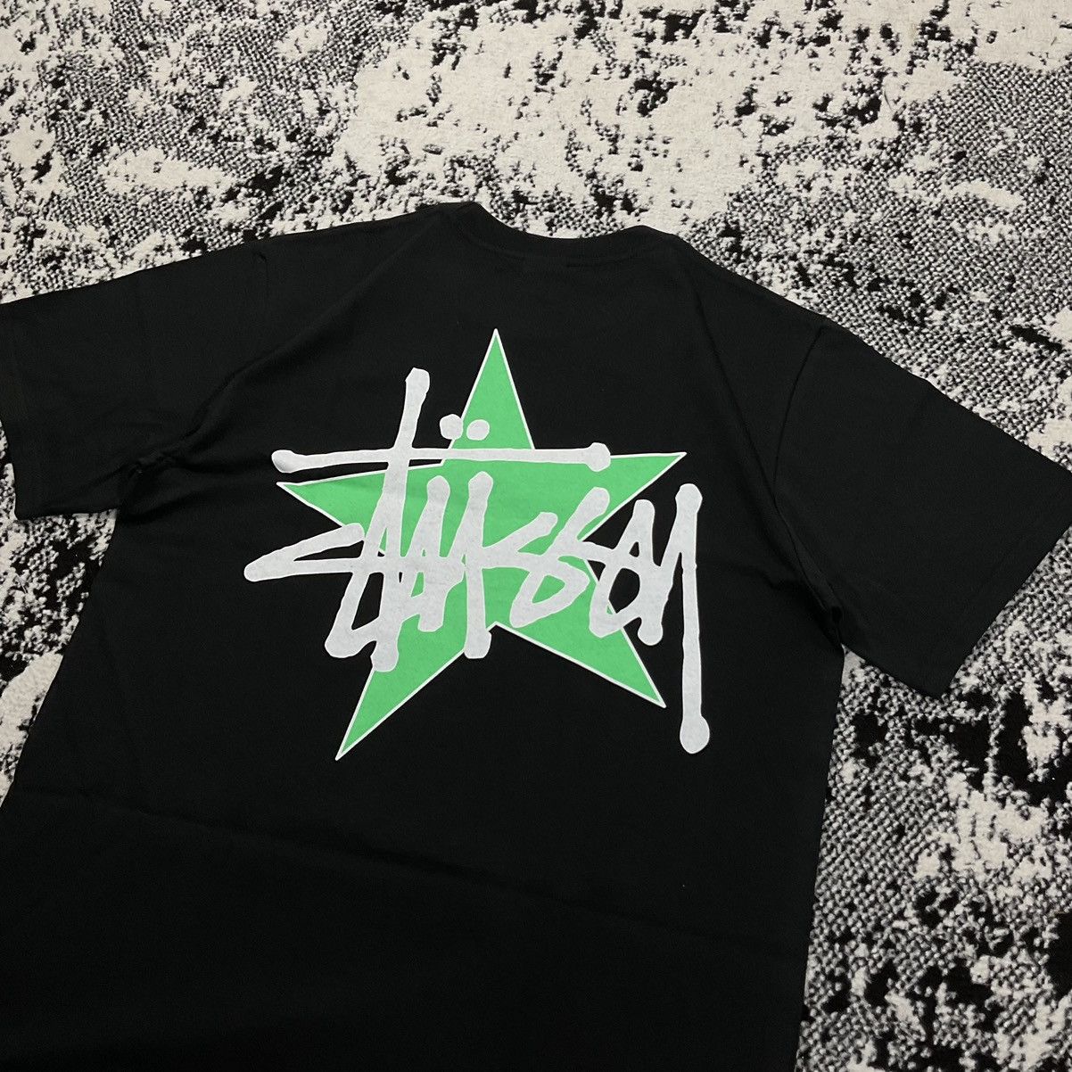 Stussy Stussy tee black Size US L / EU 52-54 / 3 - 2 Thumbnail