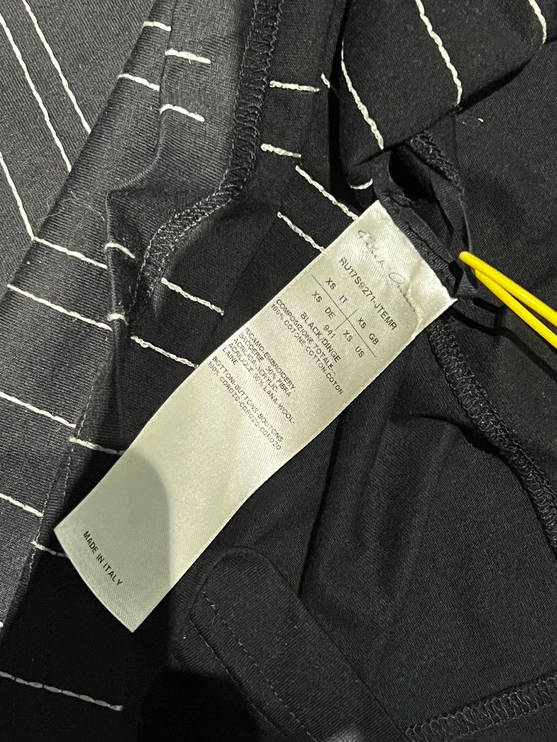 Rick Owens RICK OWENS 17 SS Ray Spider Web Turtleneck Short Sleeve 25 Size US S / EU 44-46 / 1 - 5 Thumbnail