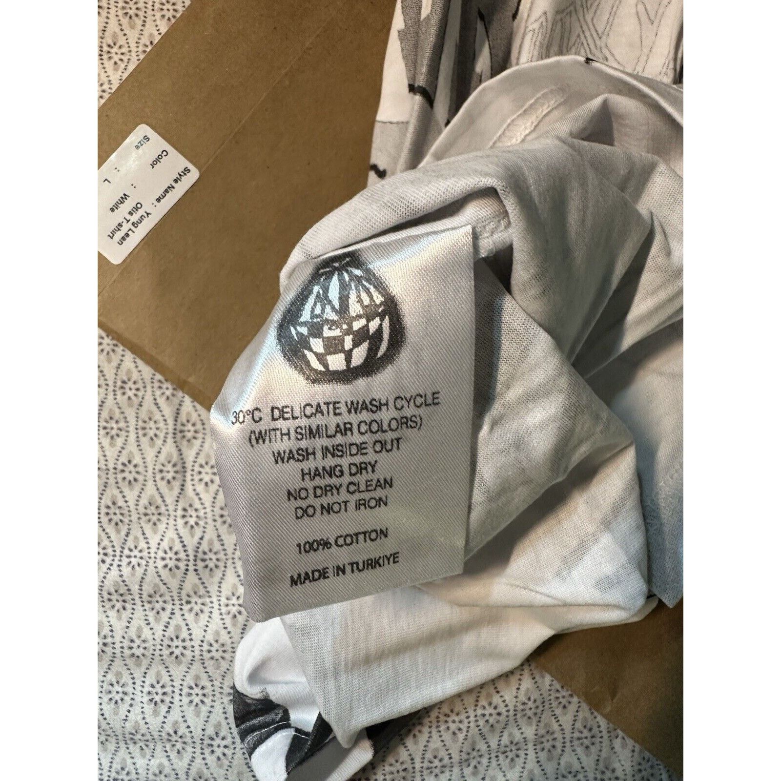 Sad Boys Yung Lean Otis Shirt Men’s Size Large Bladee Sad Boys Rap Size US L / EU 52-54 / 3 - 3 Thumbnail