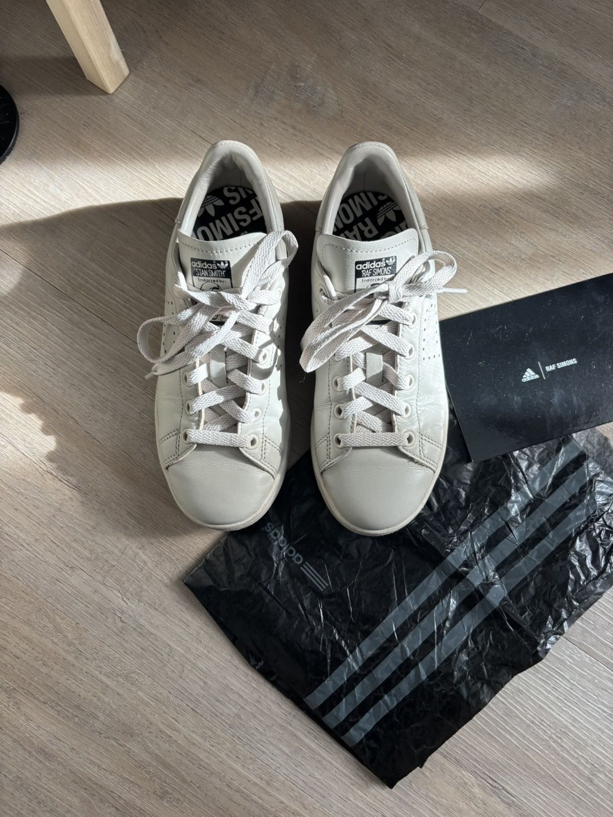 Adidas × Raf Simons Raf Simons Adidas Stan Smith 36 2/3 Size US 7 / IT 37 - 3 Thumbnail