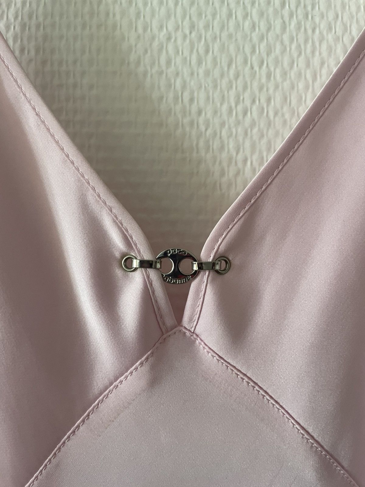 Paco Rabanne Paco Rabanne Pink Satin Nightdress Size M / US 6-8 / IT 42-44 - 7 Thumbnail