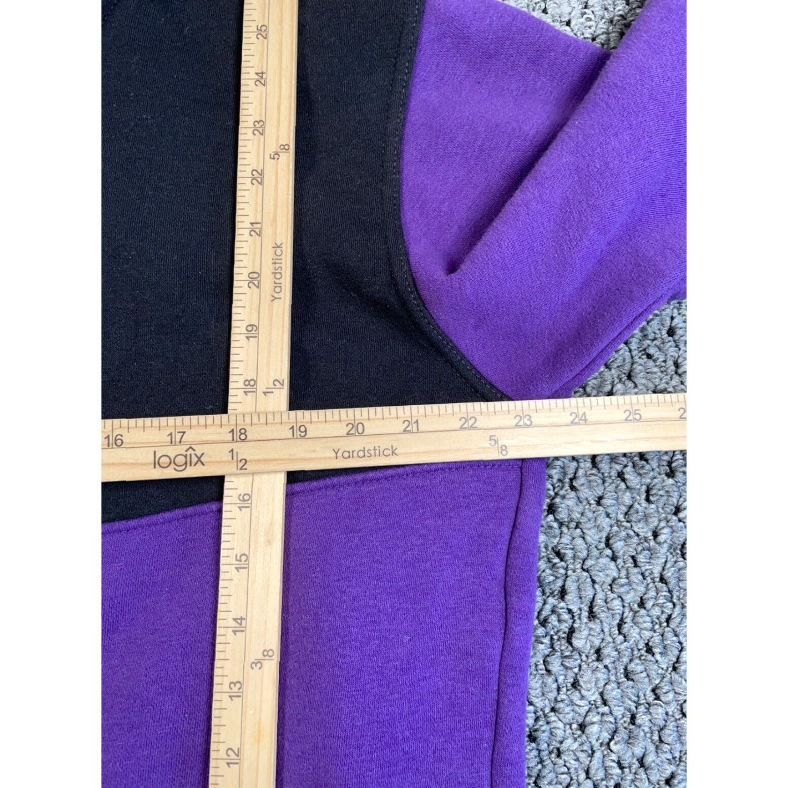 Vintage Kash Monkey Embroidered Hoodie Adult Large Purple Black Sweatshirt Streetwear Size US L / EU 52-54 / 3 - 7 Thumbnail