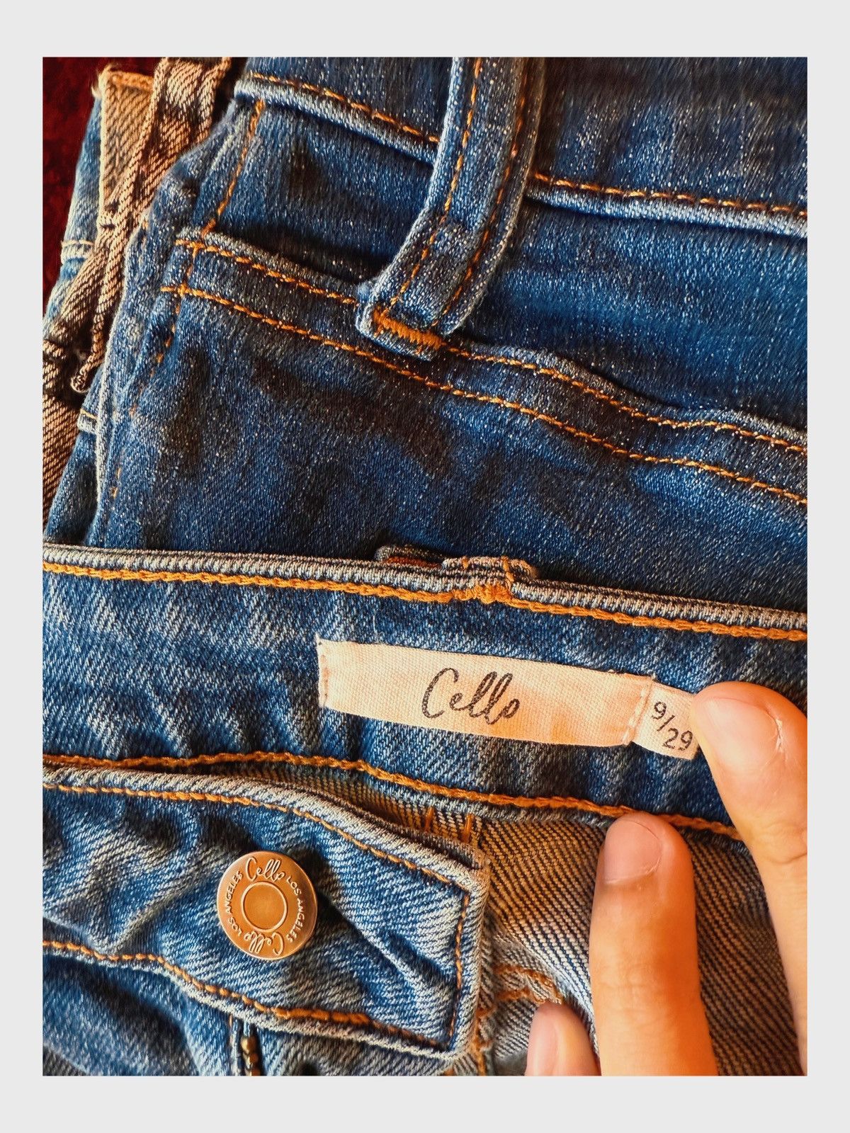 Other Cello High-Waisted Distressed Jeans - Size 9/2 Size 30" / US 8 / IT 44 - 9 Thumbnail
