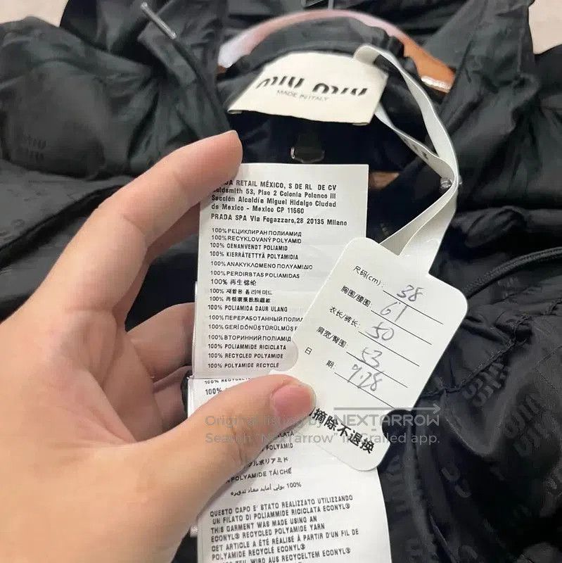 Miu Miu Miu Miu Black Women's Cropped Jacket . Size S / US 4 / IT 40 - 5 Thumbnail