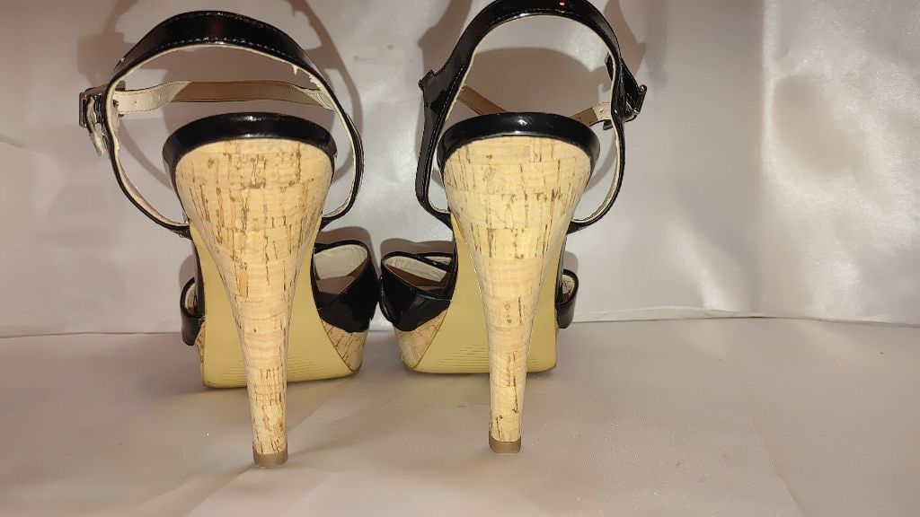 Franco Sarto Franco Sarto Vaunt Cork Stiletto Heels Size 7.5M Size US 7.5 / IT 37.5 - 7 Thumbnail