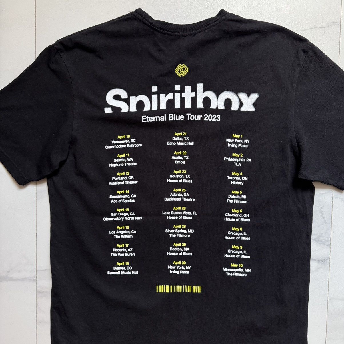Band Tees Spiritbox Eternal Blue Tour T-Shirt Size US L / EU 52-54 / 3 - 6 Thumbnail