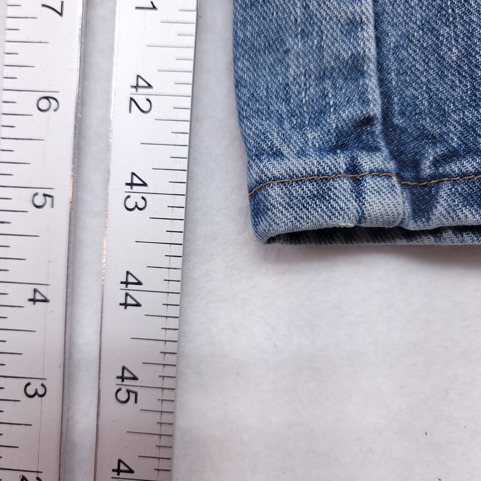 Wrangler Wrangler Casual Button Zip Denim Jeans Mens Size 40x32 Blue Size US 40 / EU 56 - 8 Thumbnail