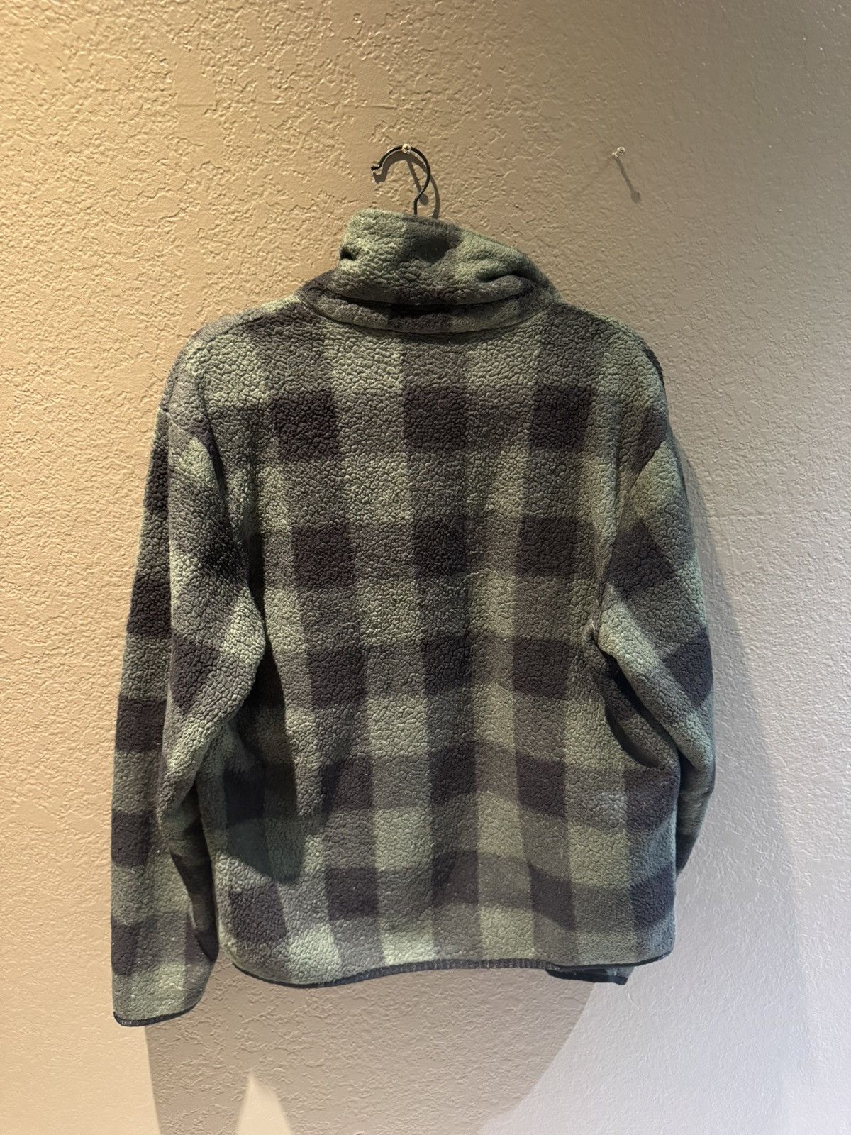 M+Rc Noir M+RC Noir Fleece Flannel Green Checkered Pattern Zippers Size US M / EU 48-50 / 2 - 9 Thumbnail