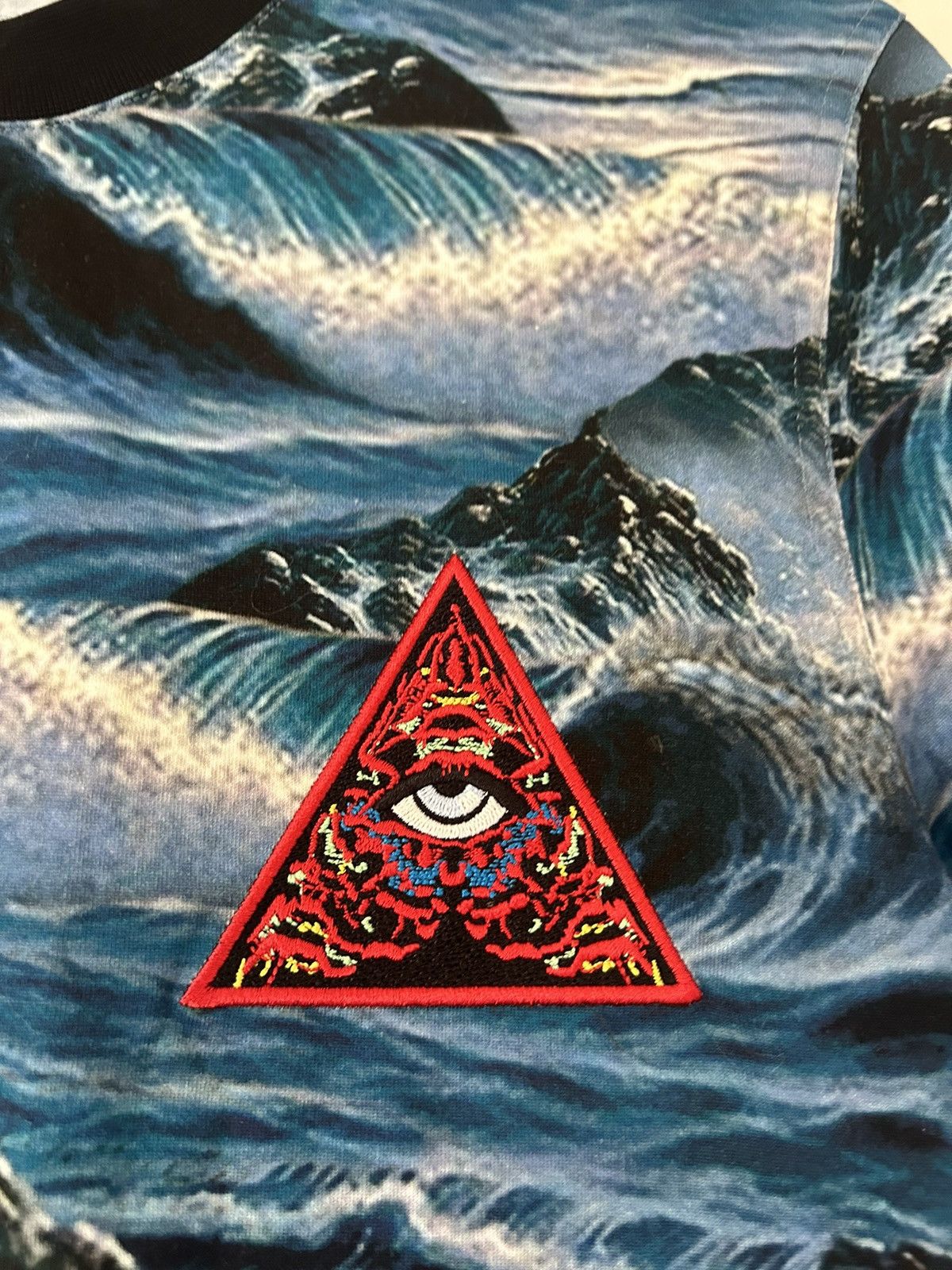 Givenchy BNWT Sea Waves Print T-Shirt Size US S / EU 44-46 / 1 - 3 Thumbnail