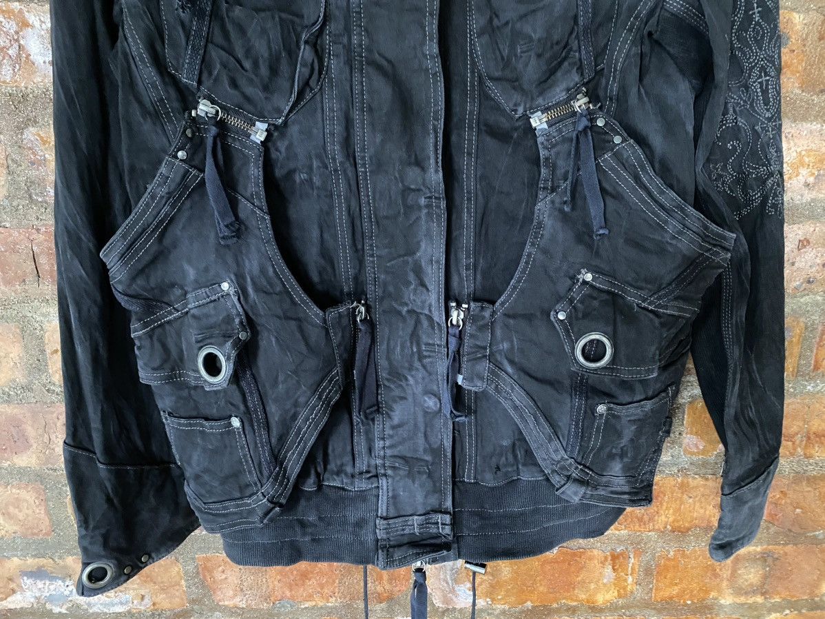 Japanese Brand Vtg Ozz croce Bono Bondage transform removable pocket cross Size US M / EU 48-50 / 2 - 6 Thumbnail