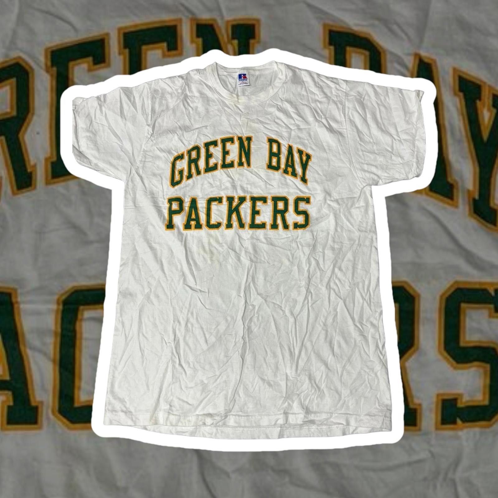 Russell Athletic Vintage Green Bay Packers T-Shirt - Russell Athletic Size US L / EU 52-54 / 3 - 1 Thumbnail