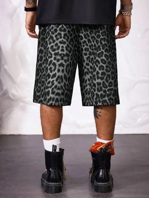 Jean × Vintage VIntage Leopard Print shorts TRAP Size US 36 / EU 52 - 4 Thumbnail