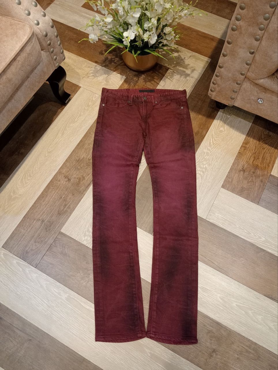 GOSTAR DE FUGA FUGA JAPAN WASHED DENIM PANTS Size US 31 - 1 Thumbnail